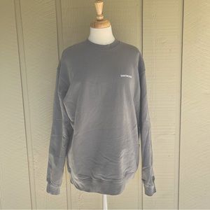 Saintwoods grey sweatshirt - women size M